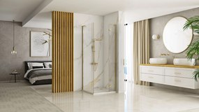 Zuhanykabin REA Hugo 90x80 Gold Brush
