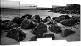 Vászonkép 150x80 Szikla a tengerparton