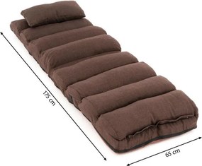 Állítható fotel DIVERO® - barna