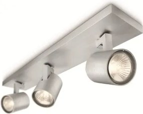 Philips 53093/48/12 - LED RGBW dimmelhető spotlámpa RUNNER 3xGU10/6W/230V króm+távirányító