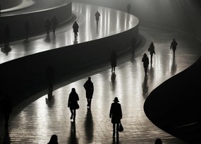 Poszter 70x50cm Sugárzás az árnyékban