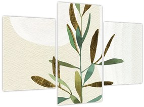 Kép - Akvarell ág N⁰2 (90x60 cm)