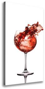 Fali vászonkép Egy pohár bor ocv-10584966