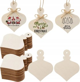 Karácsonyi Bomba Fa Medál 10cm 1db Karácsonyi Dekoráció