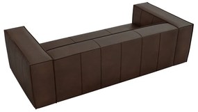 Sötétbarna bőr kanapé 227 cm Madame – Windsor &amp; Co Sofas