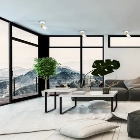 JOKER spotlámpa 1xGU10/25W/230V fehér/arany