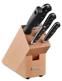 Wüsthof - CLASSIC 6 részes konyhai késkészlet késtartóval, bükk/bézs