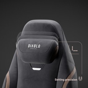 Diablo X-Eye 2.0 gamer szék Átlagos méret: Soft Black