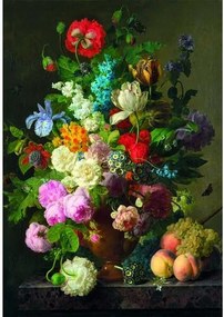 Művészet Virágváza Van Dael 1000 db-os Compact puzzle Clementoni