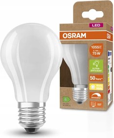 Led izzó A60 E27 5,7W 75W 1055lm 2700K Fényerőszabályozható 186lm/W Ultra Osram