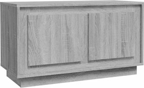 vidaXL szürke sonoma színű szerelt fa TV-szekrény 80x35x45 cm