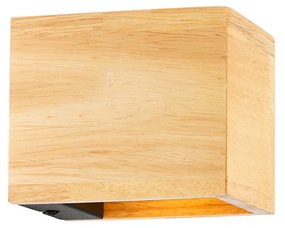 4 db-os falilámpa készlet tölgyfa, Wifi G9-es izzóval - Transfer