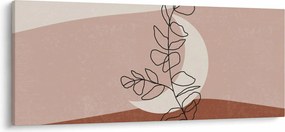 Kép - Boho levelek N⁰2 (120x50 cm)