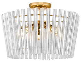 Zuma Line C0547-05H-F9AC - Felületre szerelhető csillár BACH 5xE14/40W/230V arany