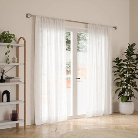 Rozsdamentes acél bővíthető függönykarnis 107 - 305 cm Loop – Umbra