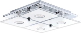 Eglo 54451 - LED mennyezeti lámpatest CABO 4xGU10/3W/230V 29x29 cm