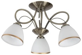 Brilagi - Felületre szerelhető FRED csillár 3xE27/60W/230V átm. 59 cm bronzszínű