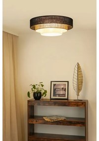 Brilagi - ASPEN LUNETA LED mennyezeti lámpa 12W, 230V, 60 cm, fekete/beige/krem