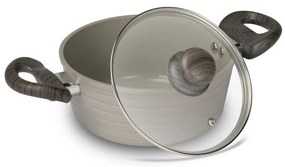Lamart LT1267 fedeles serpenyő Stripe, átmérő 20cm