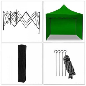 Ollósátor 2,5x2,5 m zöld All-in-One