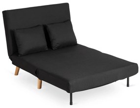 Ágyazható Fotel Fekete Színben. MARRY 2