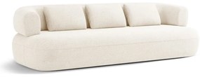 Bézs buklé kanapé 226 cm Jenny – Micadoni Home
