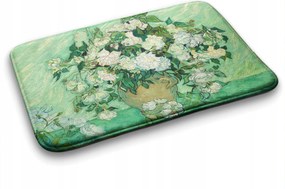 Puha szőnyeg Modern mintás Van Gogh Rózsa 75x45