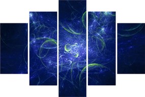 Kép - kék absztrakció (150x105 cm)