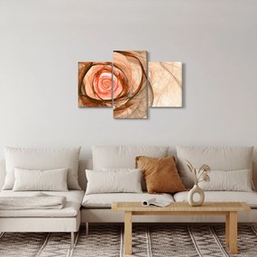 Kép - művészi rózsa (90x60 cm)