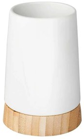 Fehér kerámia fürdőszobai kiegészítő szett Bamboo – Wenko