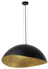 SOLARIS lógcsillár 1xE27/60W/230V fekete/arany