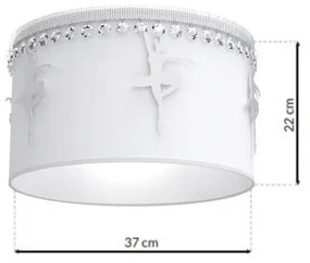 Gyerek mennyezeti lámpa BALLET 1xE27/60W/230V