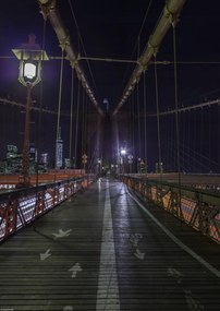 Poszter 29,7x42cm Brooklyn híd New Yorkban, Assaf Frank