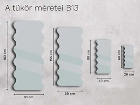 Base tükör B13 26×60