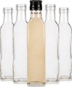 10 Db Marasca Üvegpalack 250 ML Olaj Tinktúra Pálinka Gyümölcslevek