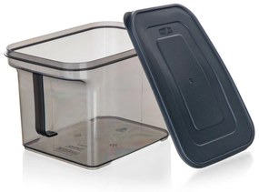 Bankett Tárolóedény fogantyúval ZOYA 3,25 l, füst, 3,25 l