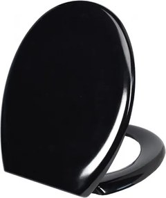 Fekete univerzális WC-ülőke Koło Hybner Cersanit Roca Armatura márkákhoz