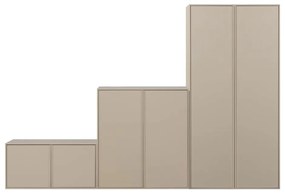 Krémszínű borovi fenyő moduláris szekrény 300x200 cm Daily – vtwonen