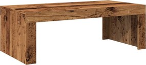 vidaXL antik fa színű szerelt fa dohányzóasztal 102 x 50 x 35 cm