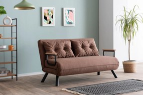 Kanapé futon Samara (világosbarna). 1073581