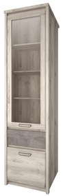 Vitrin Jolene 1D1W1S (nairobi gesztenye + onyx). 1052977