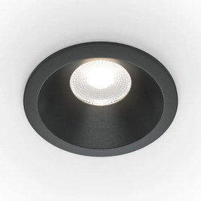 MAYTONI DL034-L12W4K-D-B ZOOM Fürdőszobai Beépíthető Lámpa Fekete LED IP65