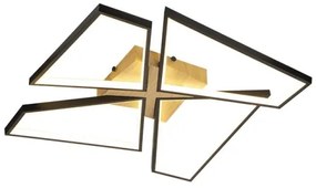 LED állítható mennyezeti lámpa LED/115W/230V 3000-6500K barna/fekete + DO