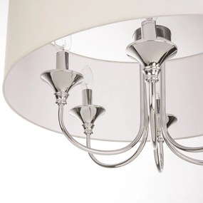 Cosmolight glamour klasszikus csillár abu dhabi fehér króm cosp06512ch-wh