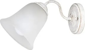 Rabalux beltéri fali lámpa e27 40w matt fekete/opál üveg fabiola