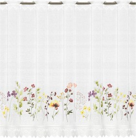 Irigy Hónaljmirigy Kész 100x70 Vitrázs Függönyök Konyha Függöny Rövid Virágok