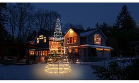 Twinkly TWP01KSPP-BEU - LED RGBW kültéri karácsonyfa TREE 1000xLED IP44 Wi-Fi