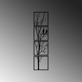 Tree fém faldekoráció, 30×30 cm