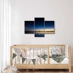 Egy világítótorony képe a távolban (90x60 cm)