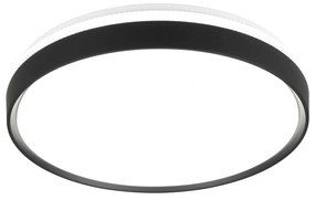 Fekete-fehér LED mennyezeti lámpa ø 47 cm Spacy – Trio